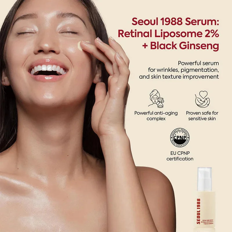 Retinol Face Care Serum Black Ginseng