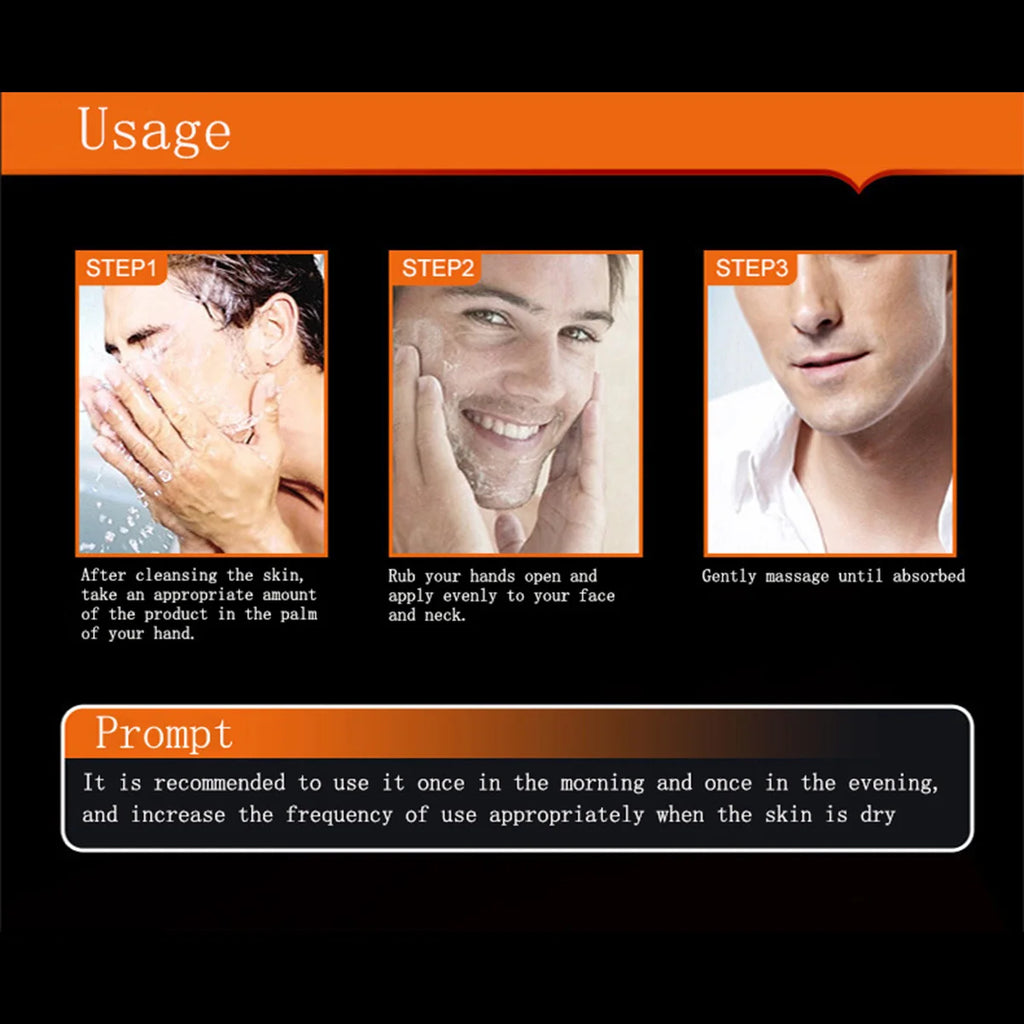 Men's Oil Control and Moisturizing Face Cream