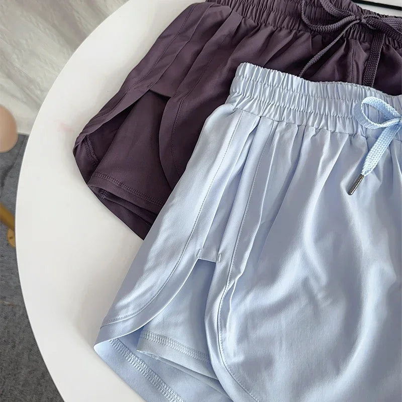Women's High-Waisted Workout Shorts
