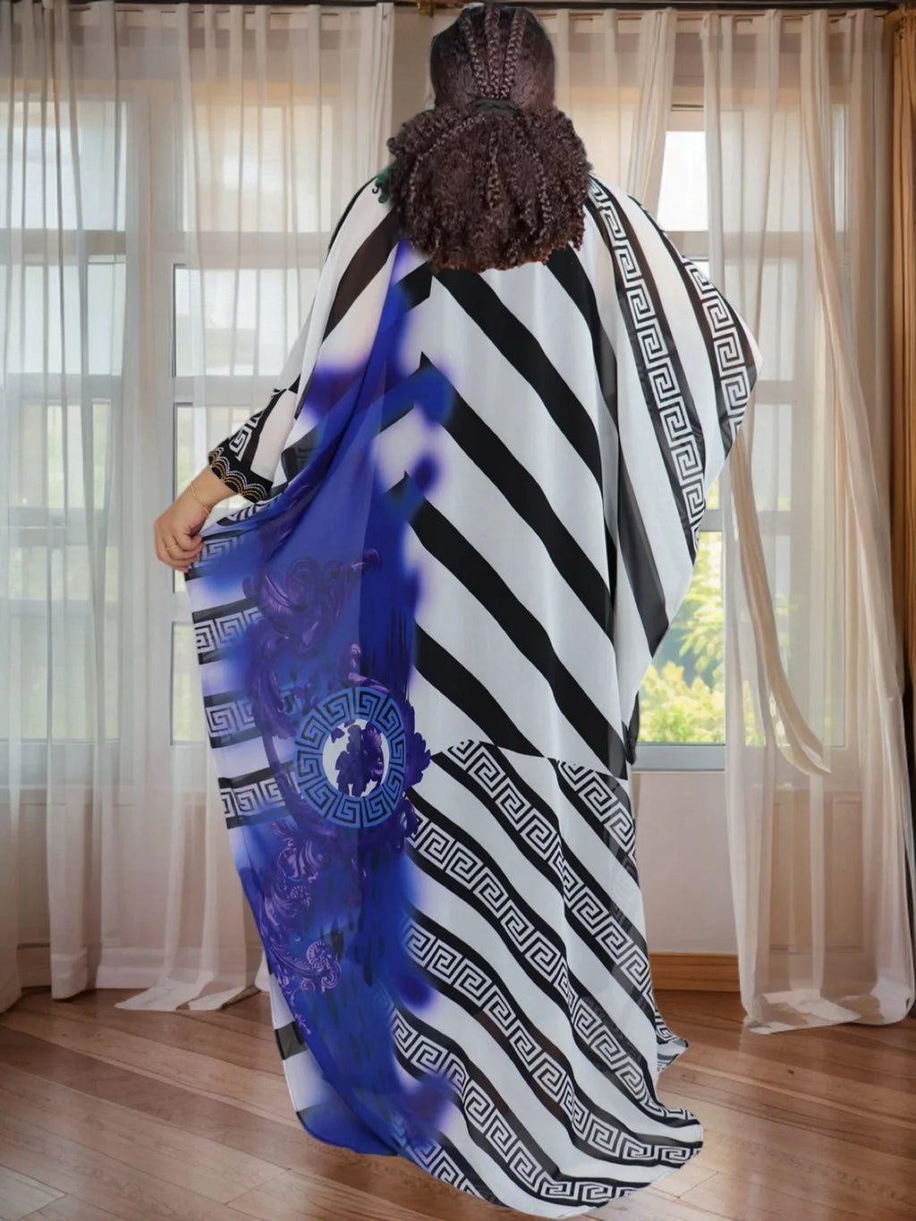 Plus Size Loose Casual Fashion Boho Maxi Dress