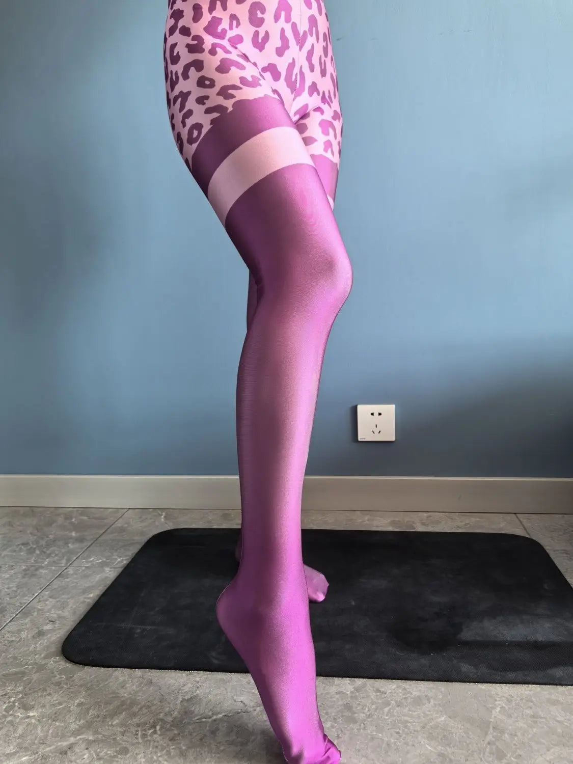 Plus Size Opaque Tights for Women