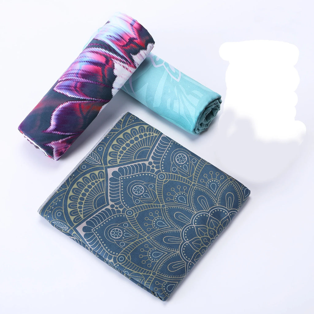 Yoga Mat Towel double-side Velvet Yoga Fitness Isolation Mat