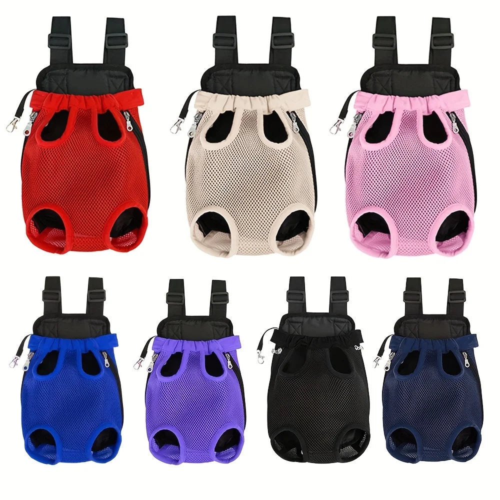 Pet Backpack Portable Cat Double Shoulder bag