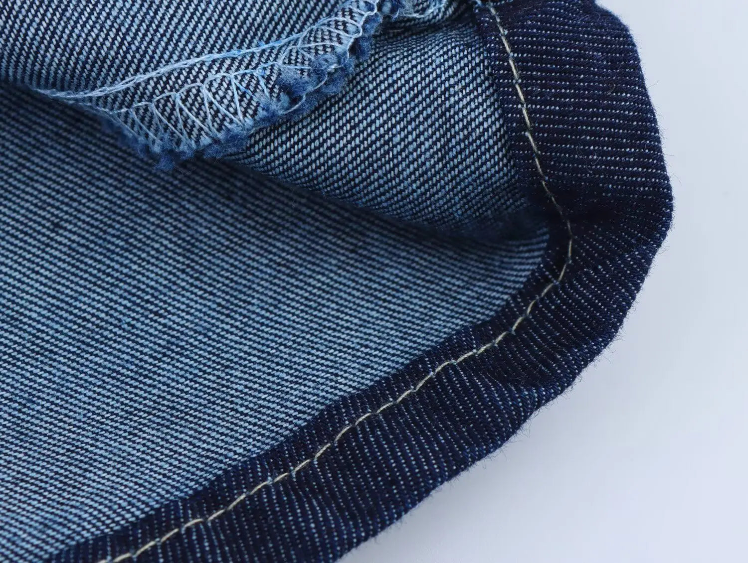 New Fashion Women Sexy Backless Denim Halter Mini Dress