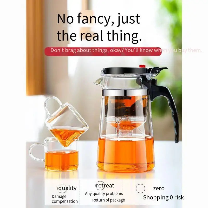 High-temperature resistant and elegant cup, household tea set