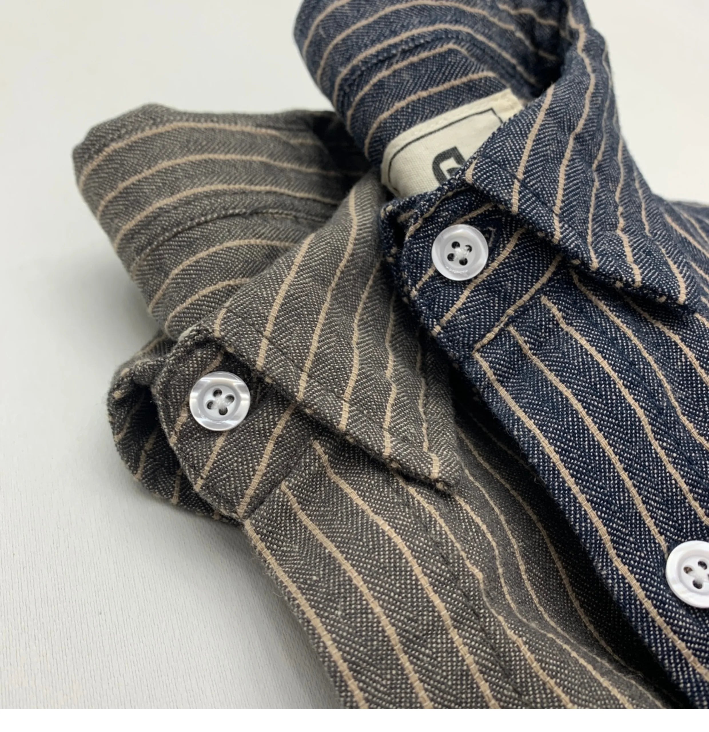 Vintage Striped Shirts for Men