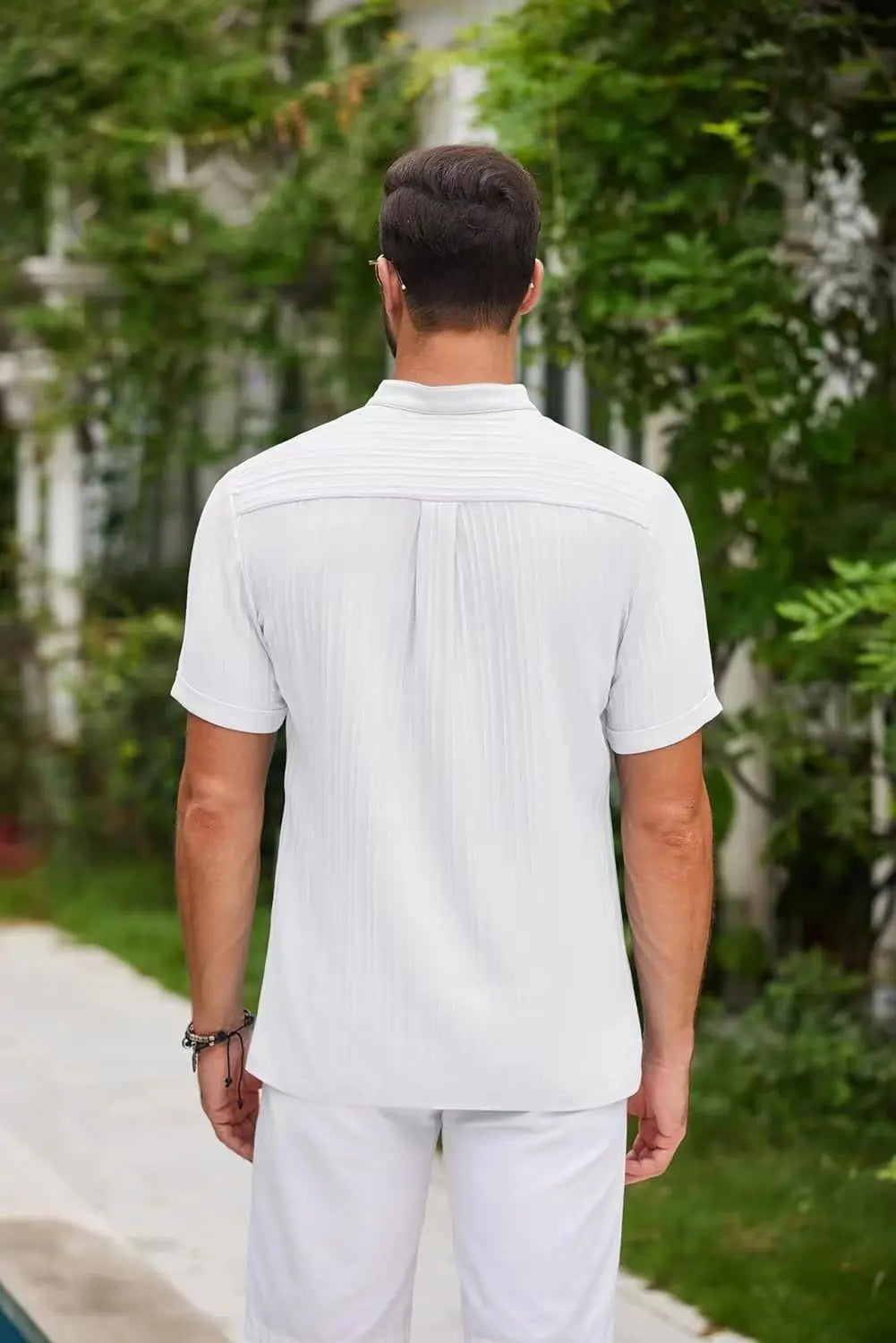 Hawaiian Men's Retro Cotton and Linen shirt