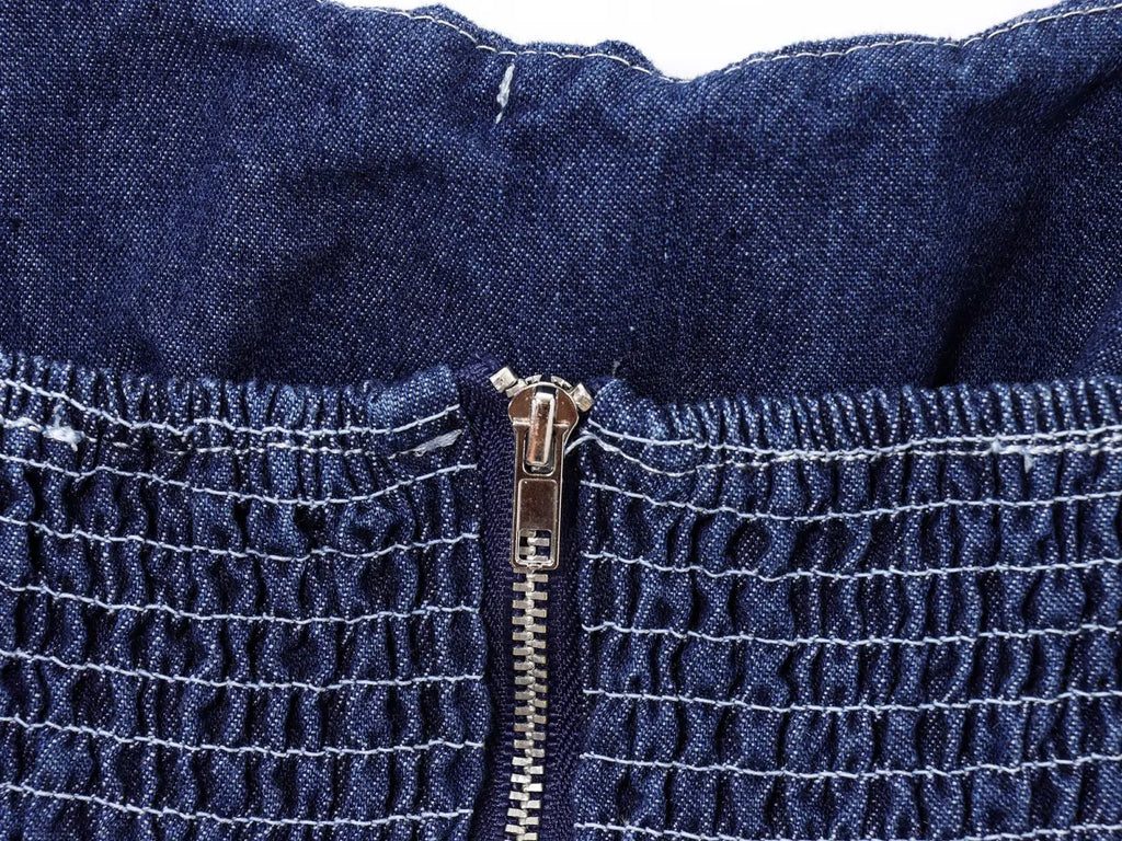 Blue Denim Tank Dress
