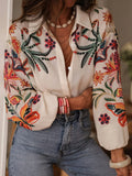 Women Casual Floral Printed Shirts