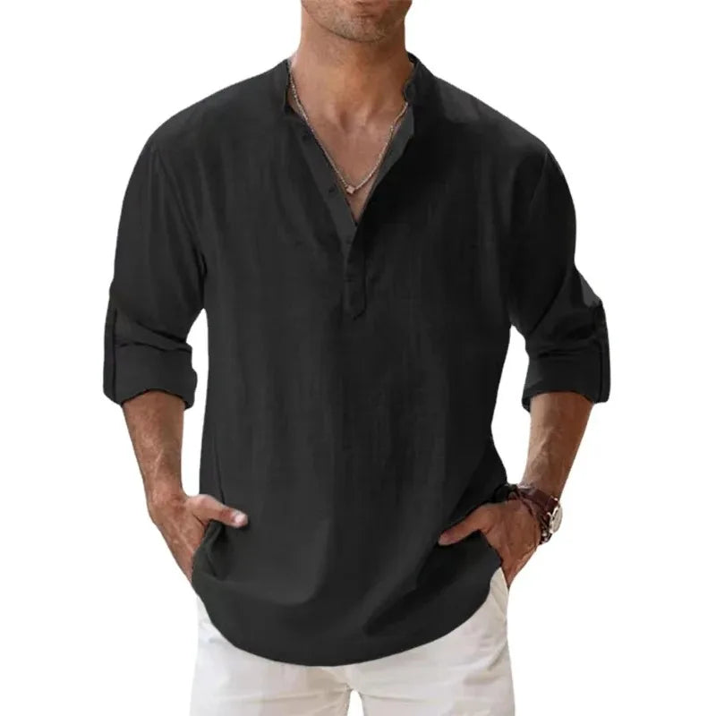 New Men Casual Shirts Lightweight