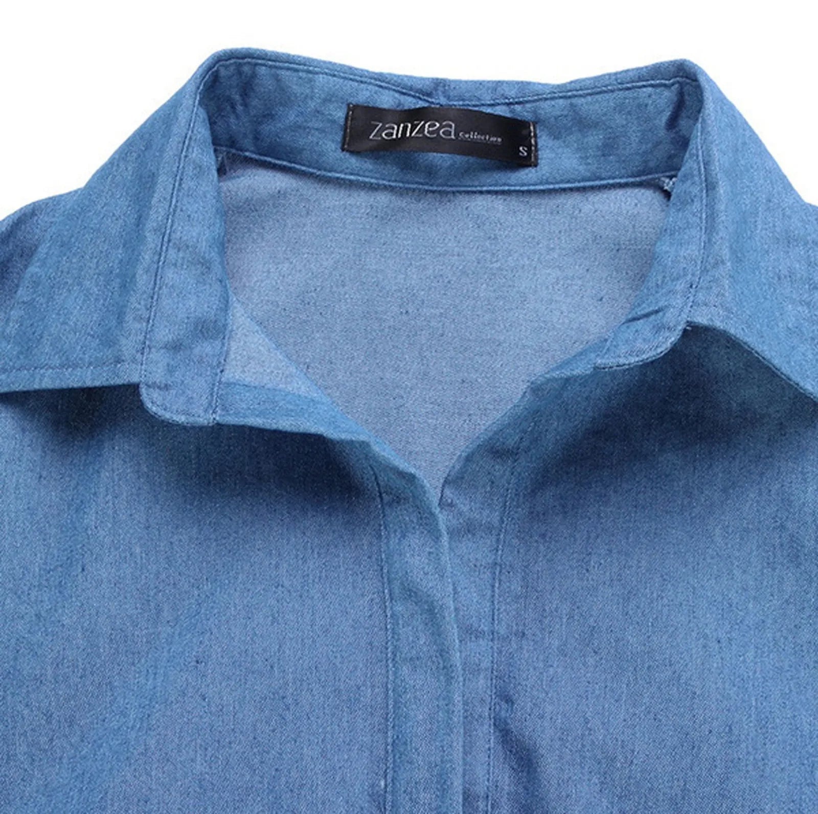New Denim Shirt Dress for Women