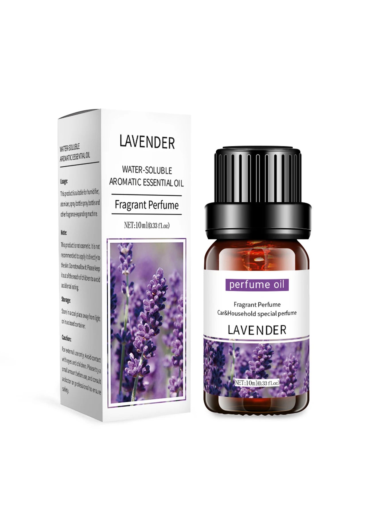10Ml Aromatherapy Essential Oil Flavor Natural Plant Making Humidifier Lavender Rose Flavoring Oil for DIY Soap Candle Wholesale