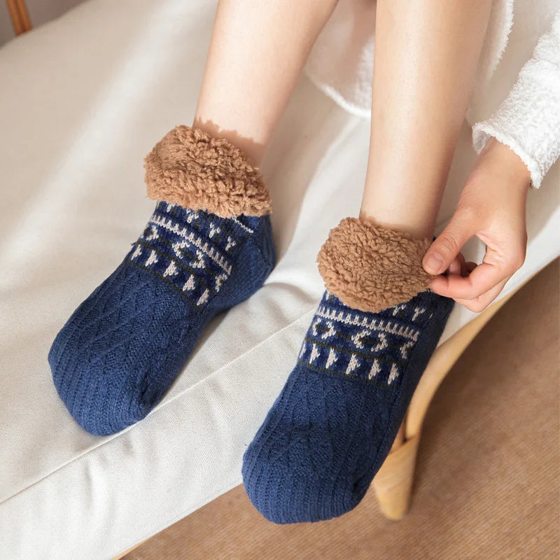 Super Warm Winter Non-slip Floor Socks Women/Men