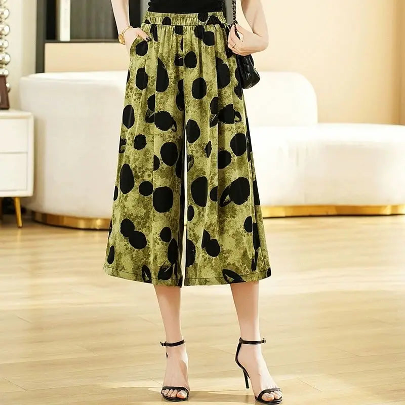 Women's Pants Skirt Baggy One Size