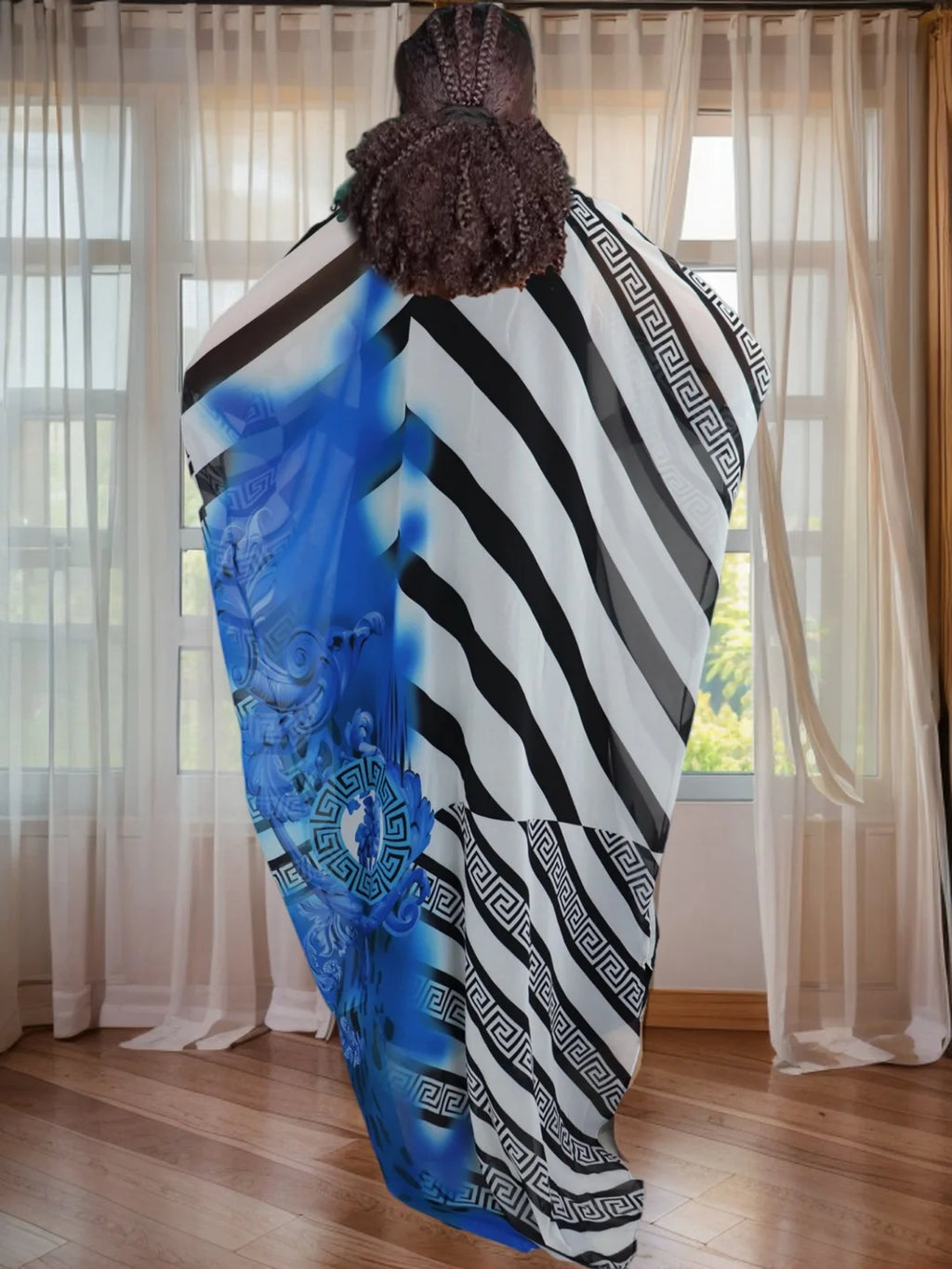 Plus Size Loose Casual Fashion Boho Maxi Dress