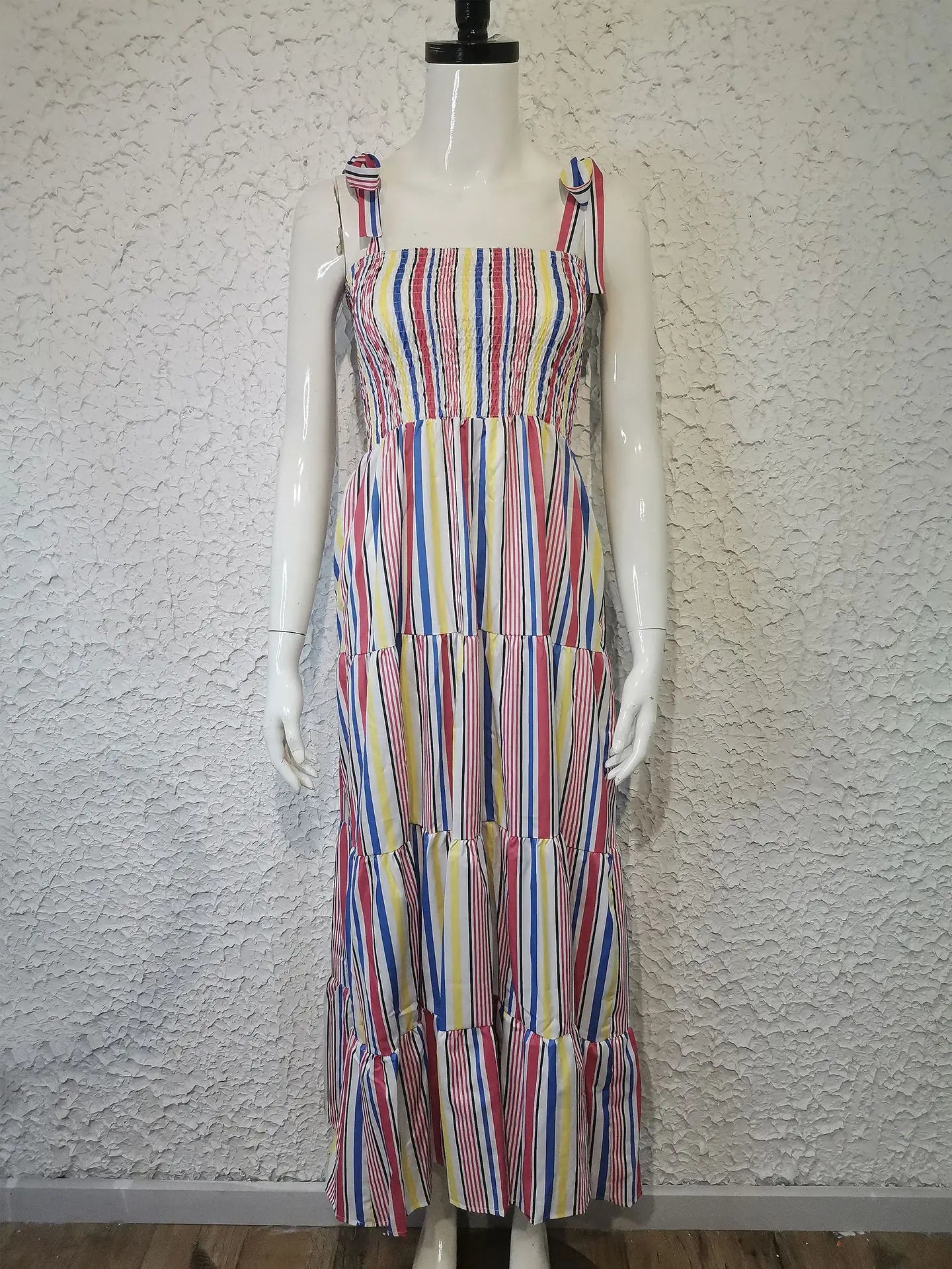 Fashion Bohemian Style Print Beach Dress