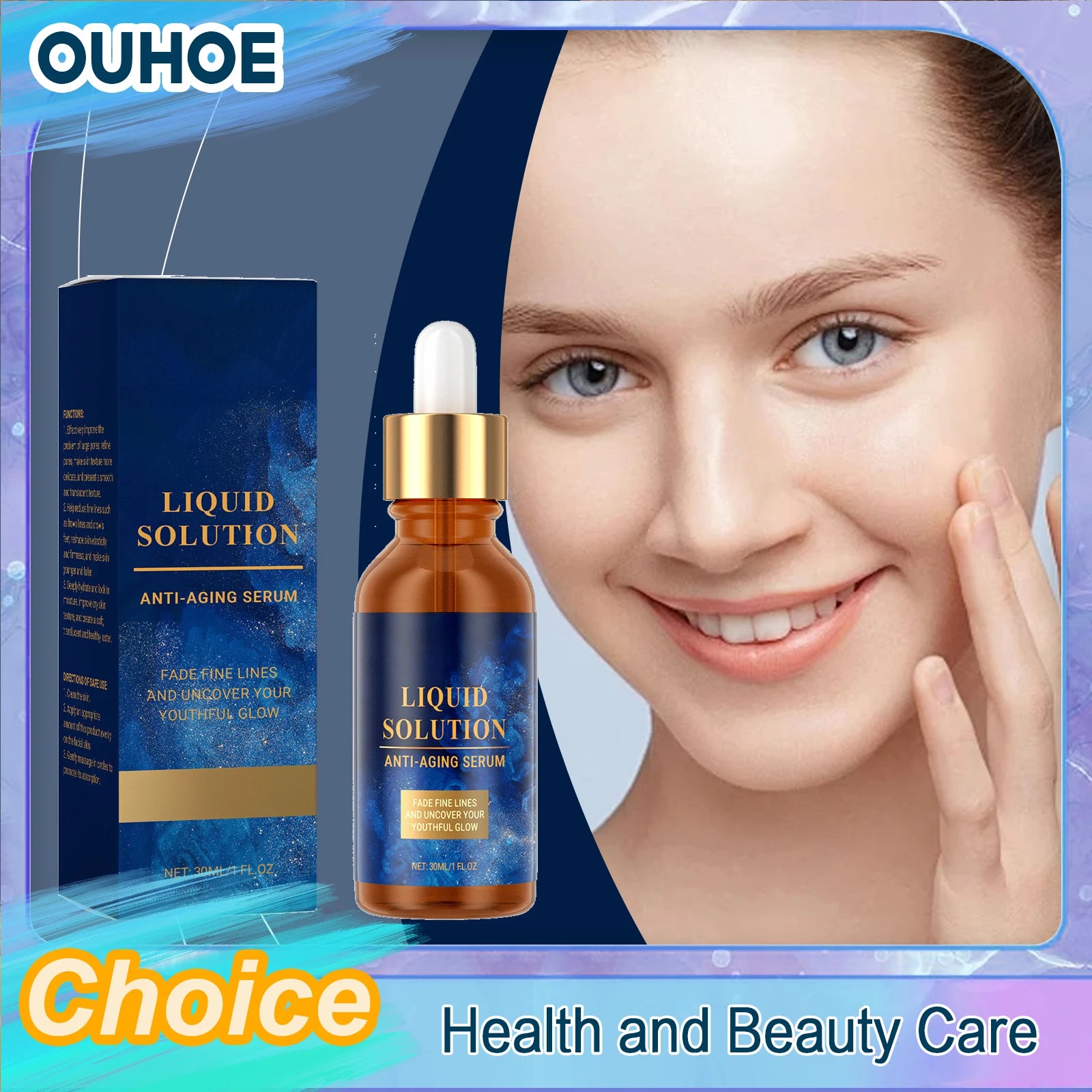 Anti Aging Serum Reduce Wrinkles Fade Fine Lines Whitening