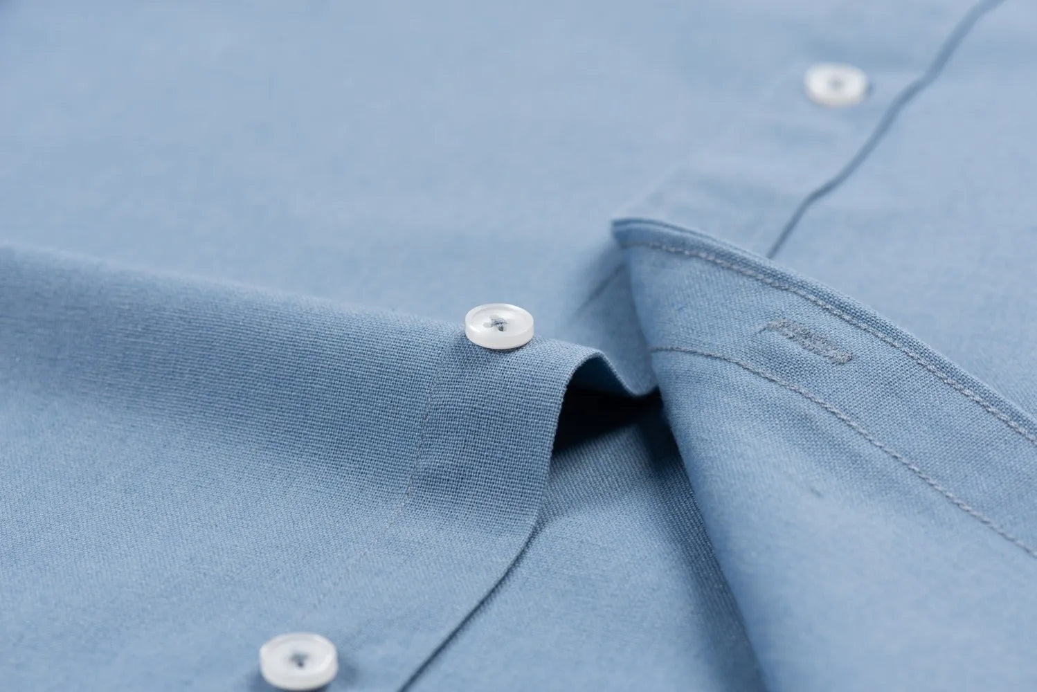 Men Casual Business Mandarin Collar