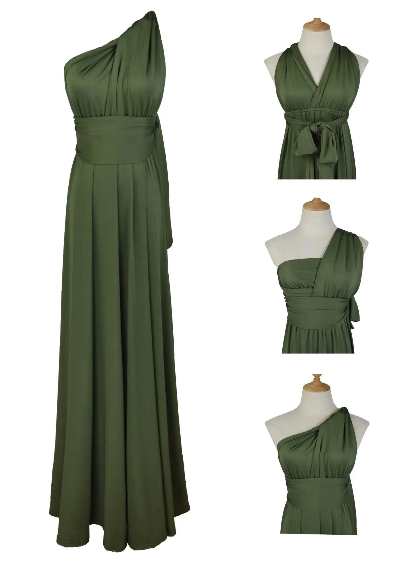 Women Dresses Multiway Wrap Convertible Boho Maxi Dress