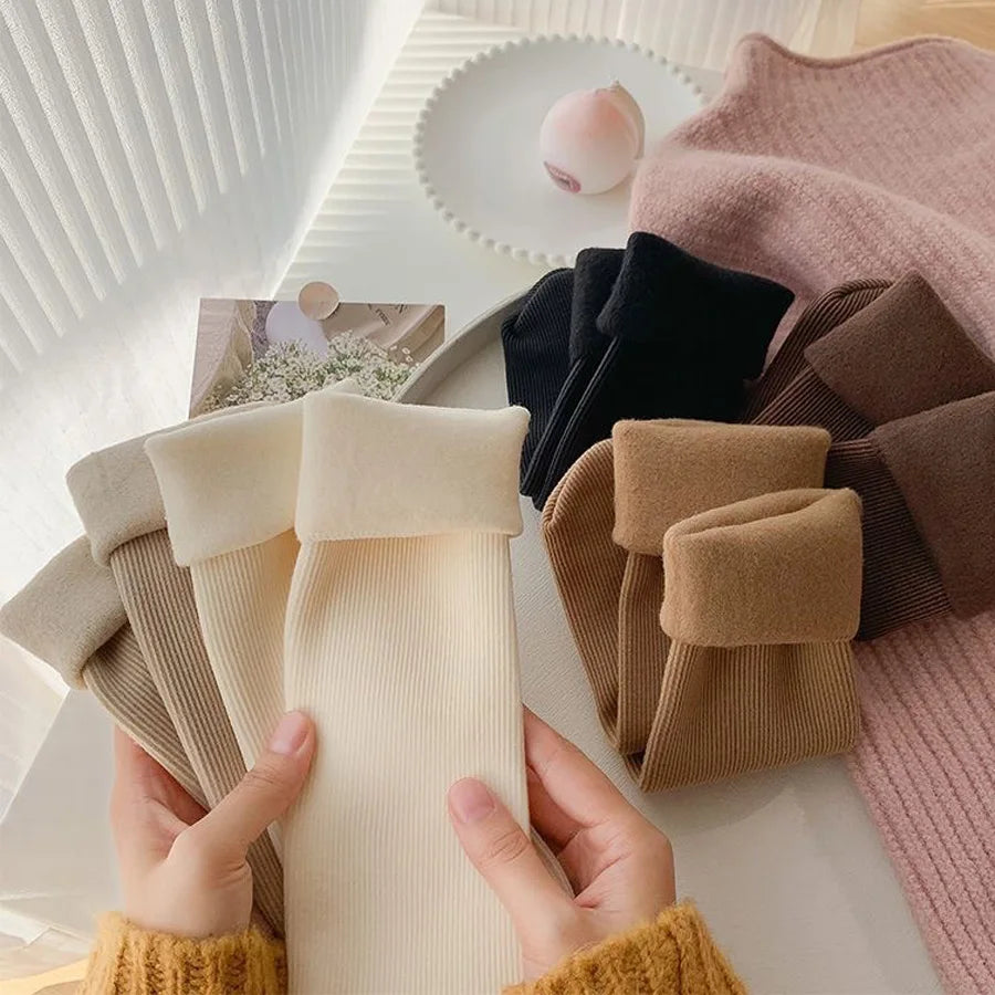 5 Pairs Snow Socks For Women