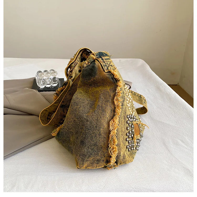 Women Bag Fashion Travel Crossbody Casual Denim Bag
