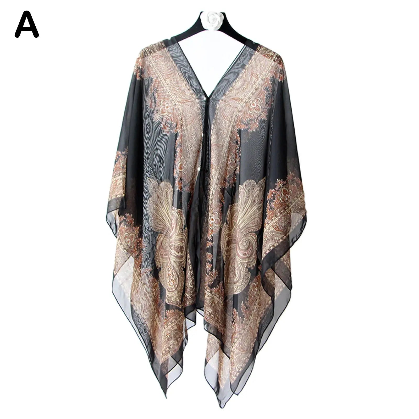 2026 Women Summer Chiffon Sun Protection Shawl