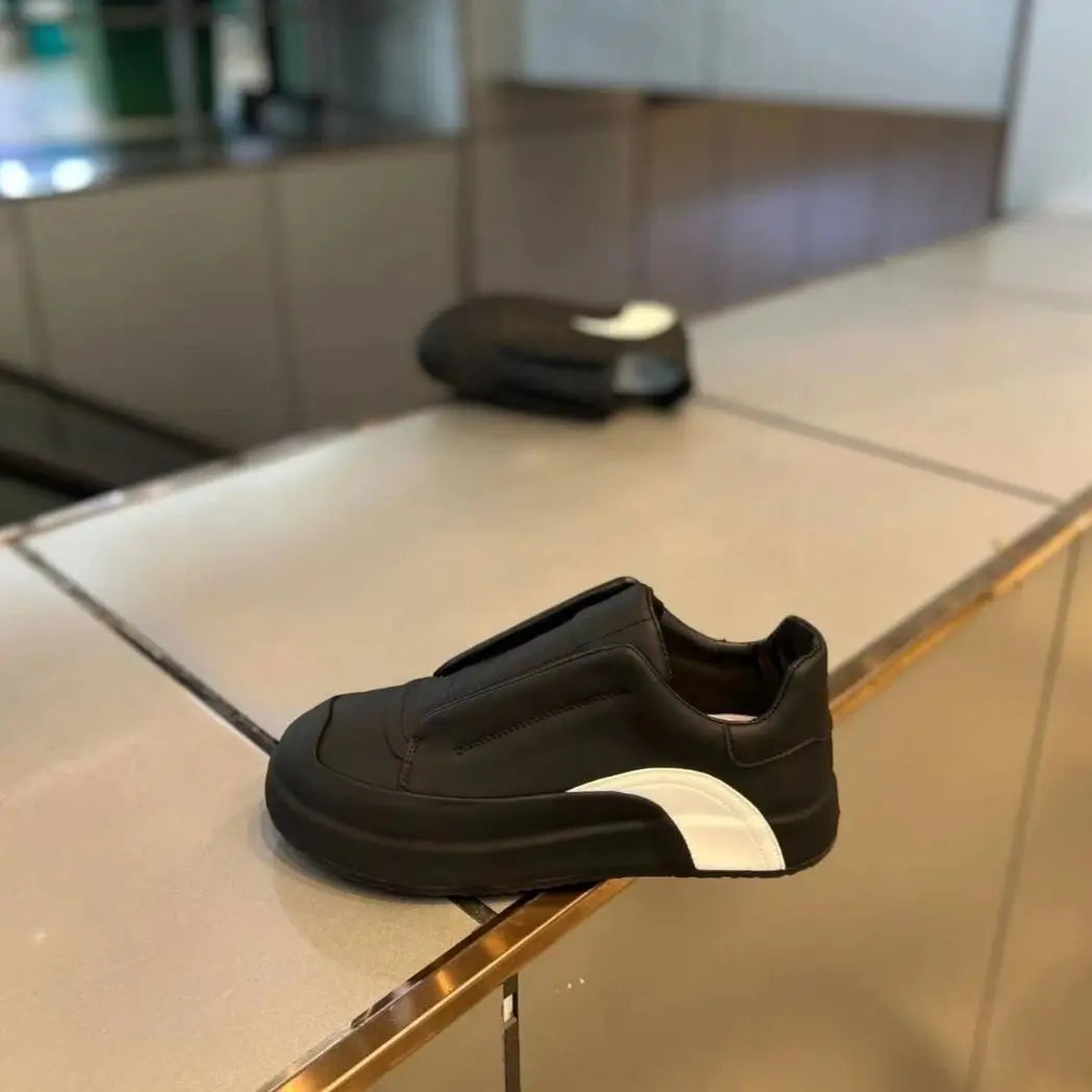 Sneakers Casual Men Cover Bottom Board Shoes