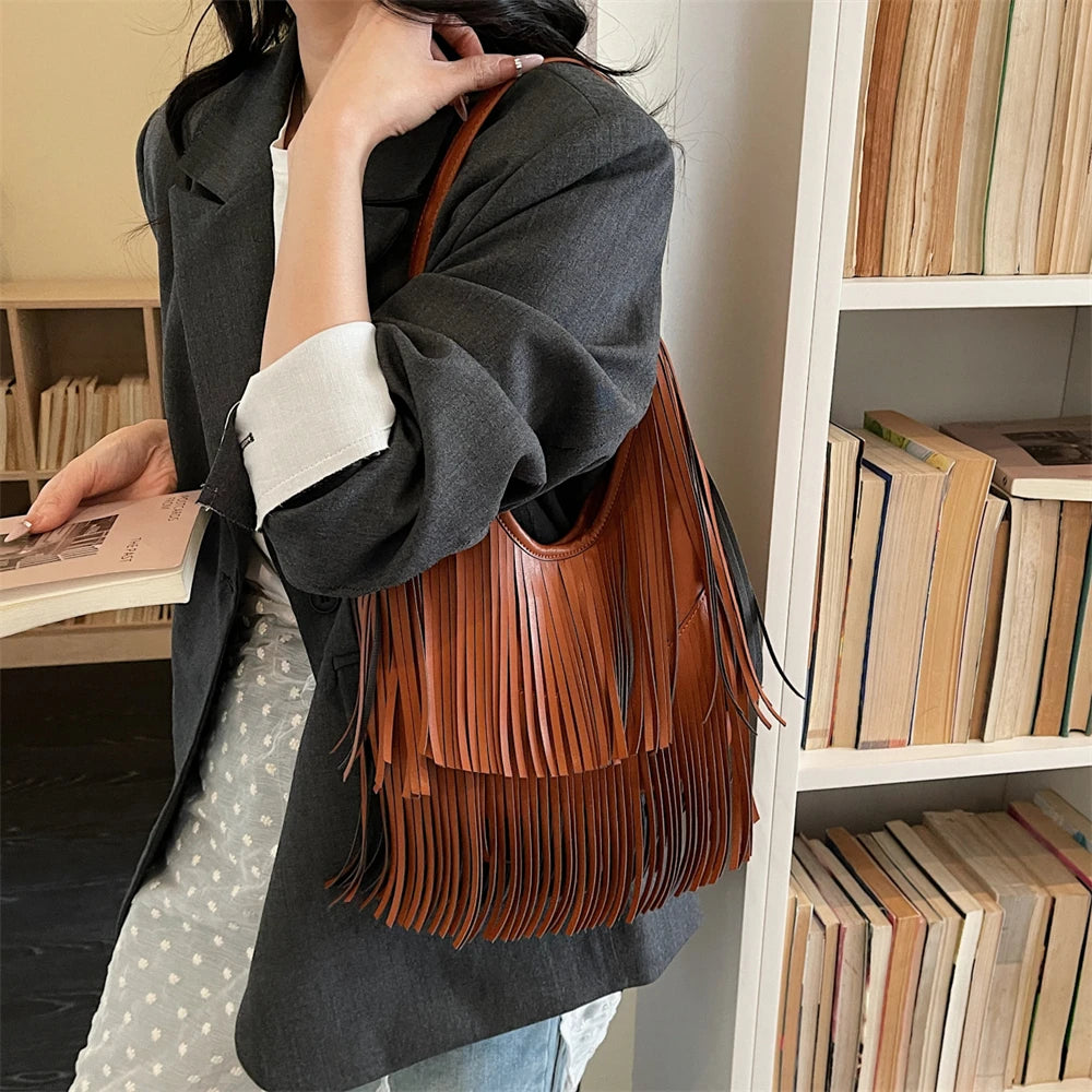 MOODS Bohemia Style Shoulder Hobo Bags