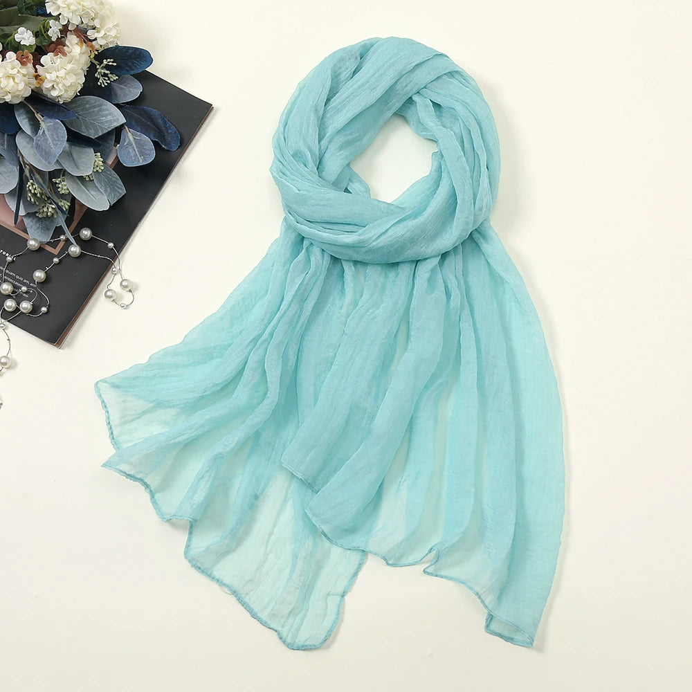 Oversize Chiffon Women Summer Shawl Sleeves