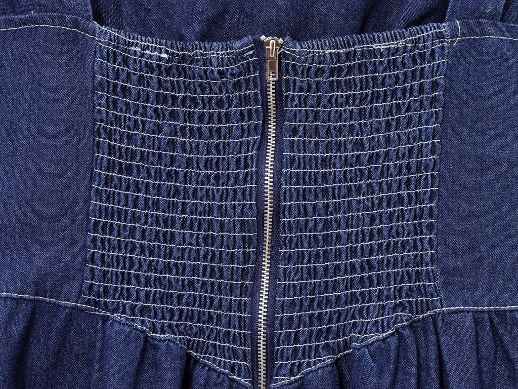 Blue Denim Tank Dress