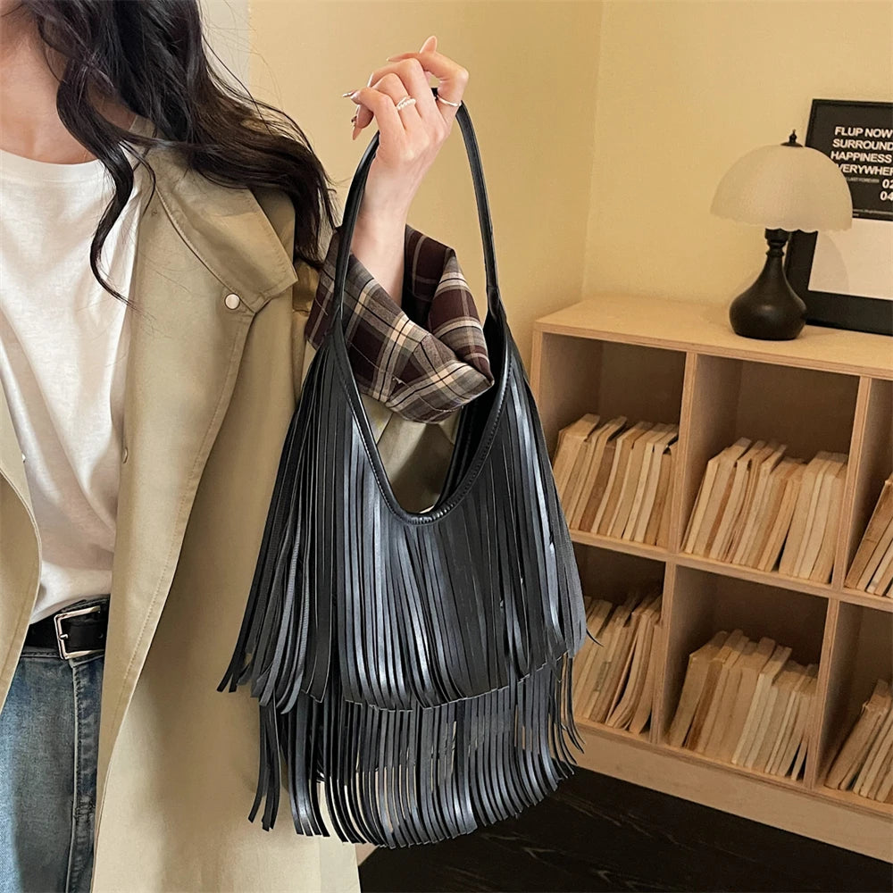 MOODS Bohemia Style Shoulder Hobo Bags