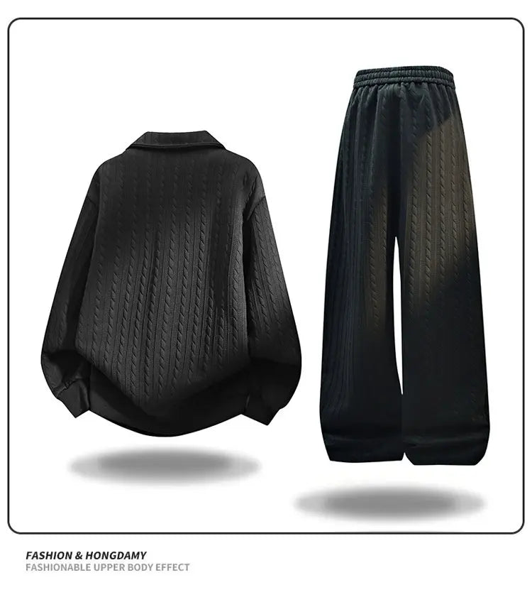 Casual Sportswear Set Two Piece Soft Comfort Fabric