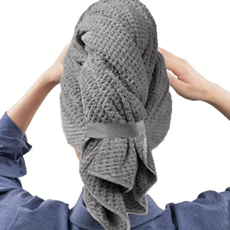Microfiber Hair Towel Extra Large Wrap Quick Dry Hair Towel