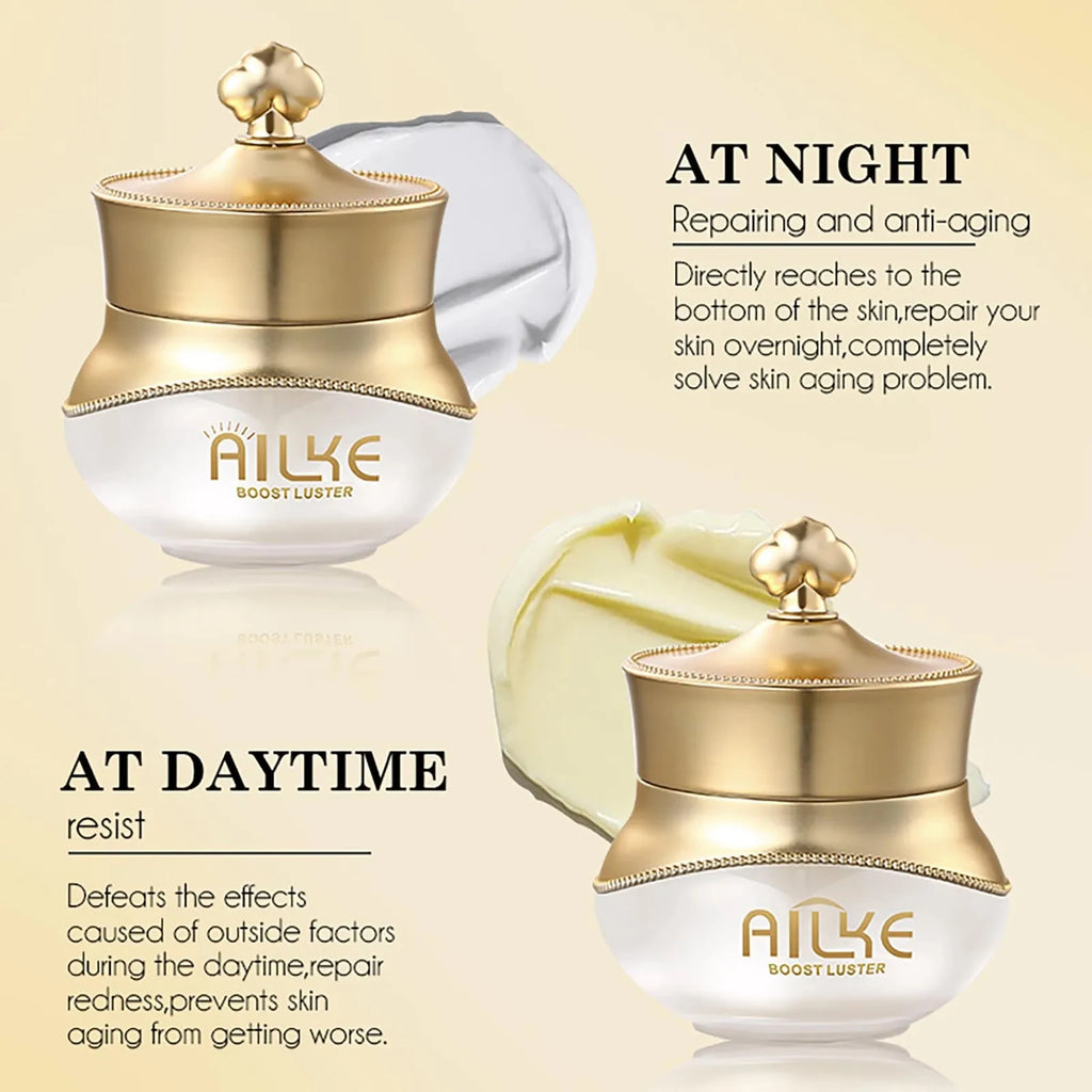 AILKE Whitening Anti-wrinkle Freckle Face Cream With Collagen Hyaluronic Acid Rose