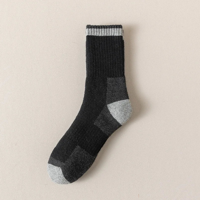 Winter Merino Wool Socks Thickened Mens