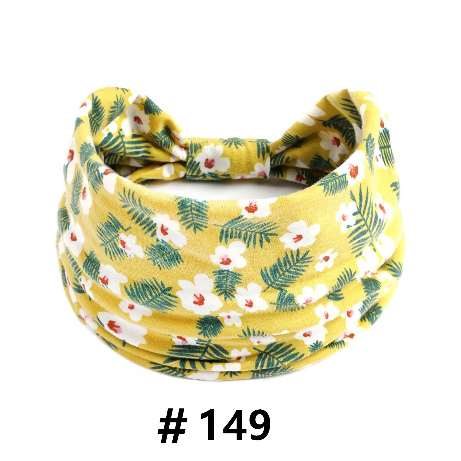 Boho Headbands for Women Cotton Wide Head Bands Stretch