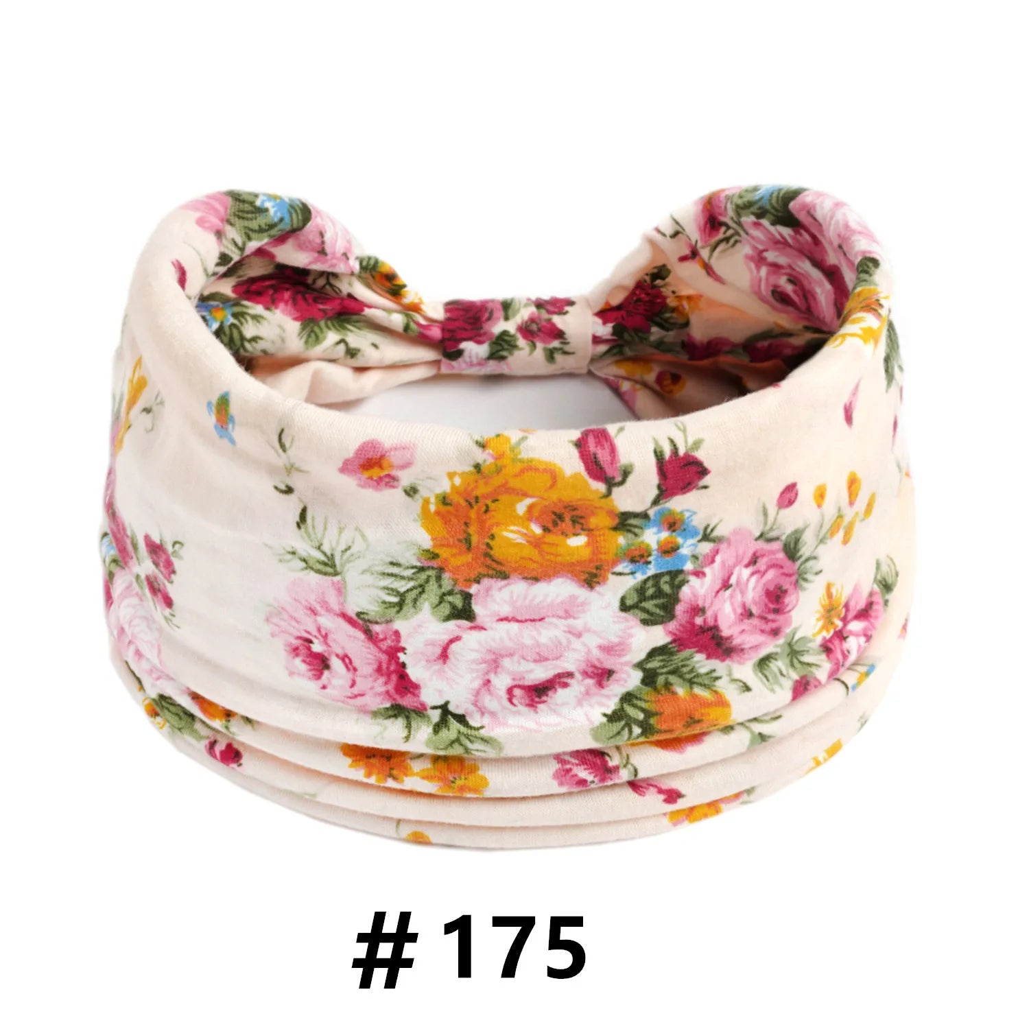Boho Headbands for Women Cotton Wide Head Bands Stretch