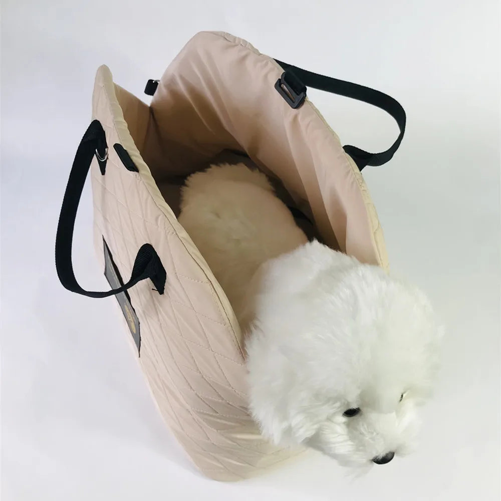 Car mounted dog kennel cat crossbody bag handbag