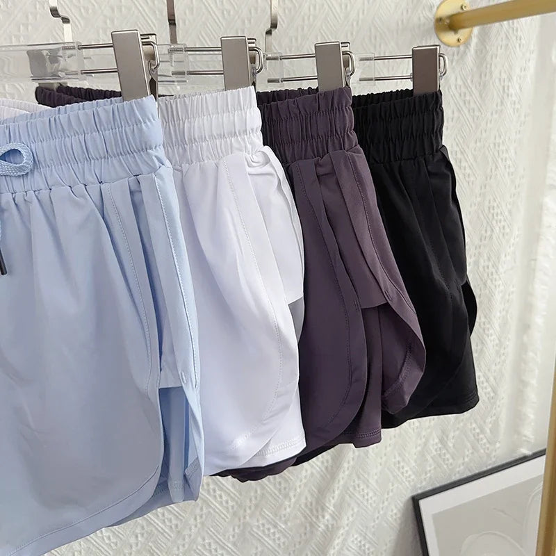 Women's High-Waisted Workout Shorts