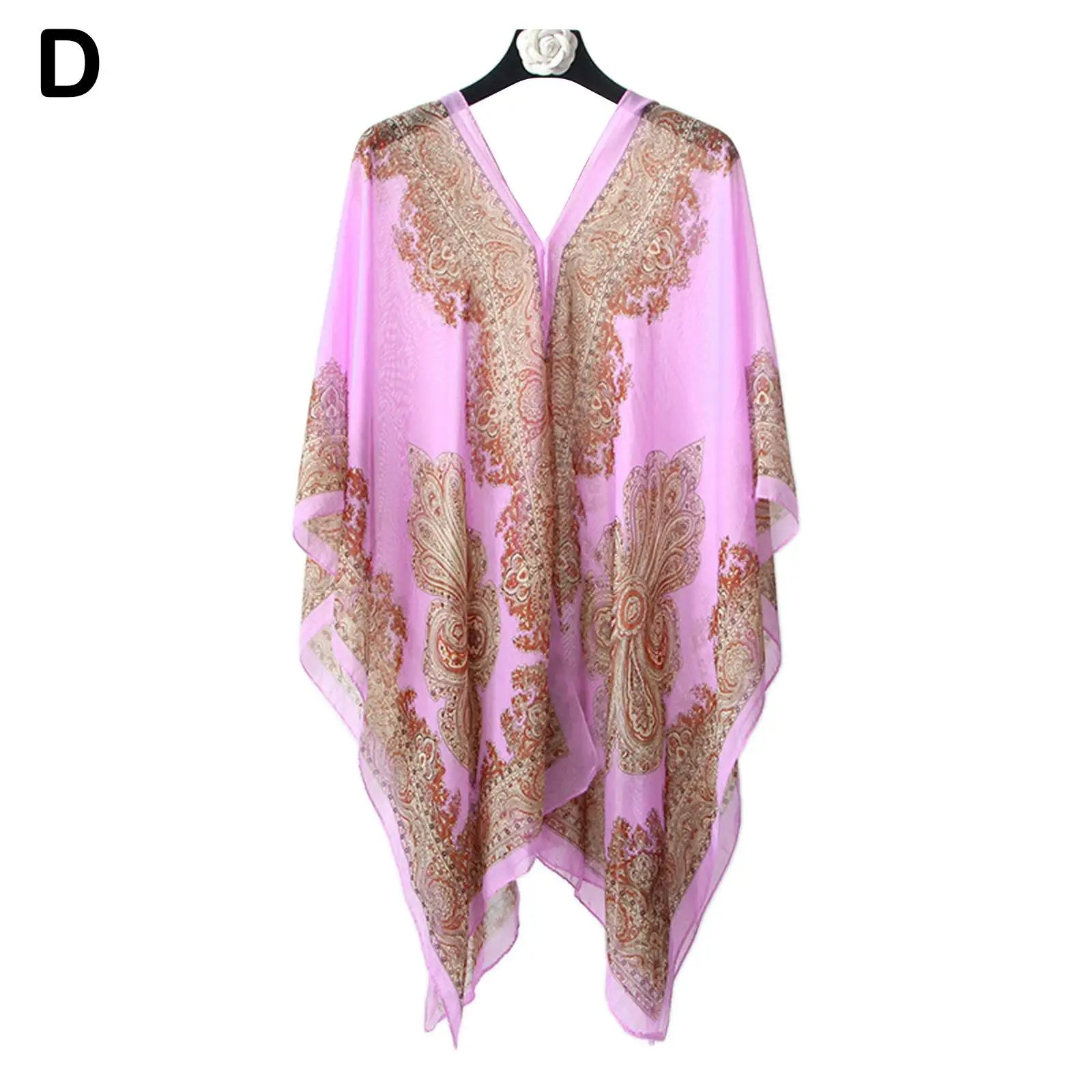2026 Women Summer Chiffon Sun Protection Shawl