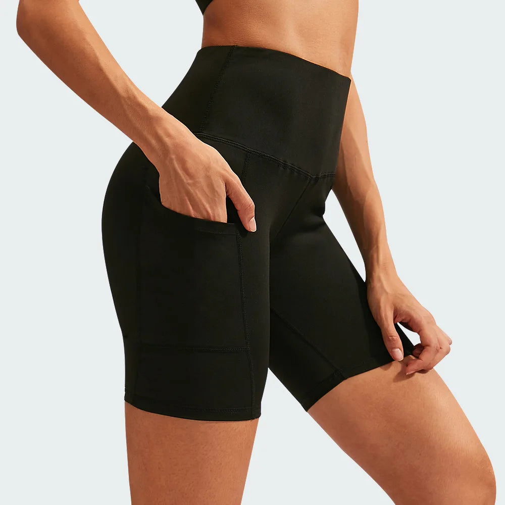 Women Yoga Shorts High Waist