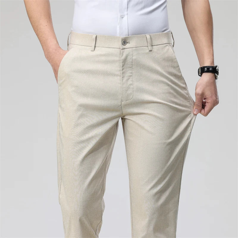 Men's Casual Pants: Breathable & Lightweight