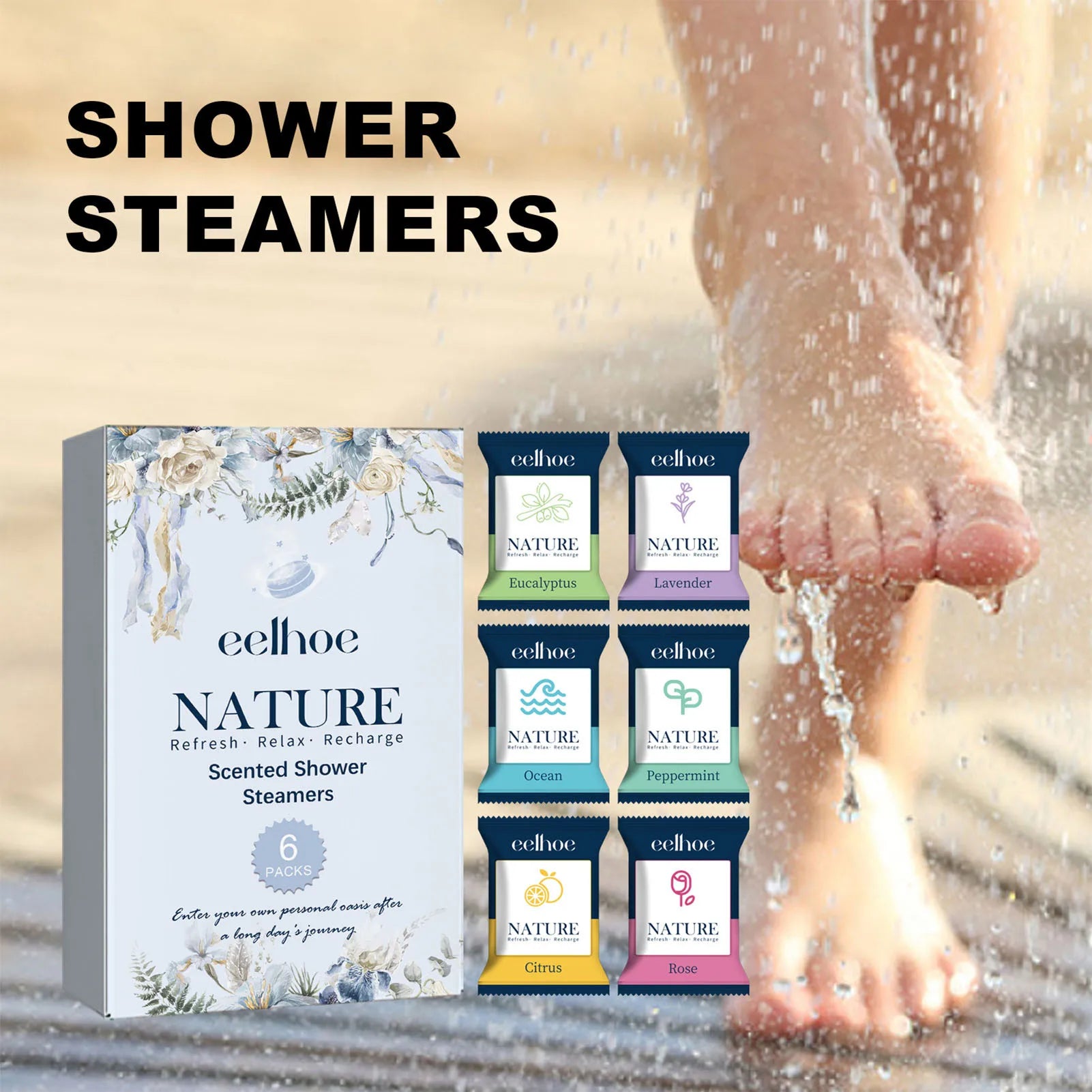 Aromatherapy Shower Steamers Long-lasting Fragrance