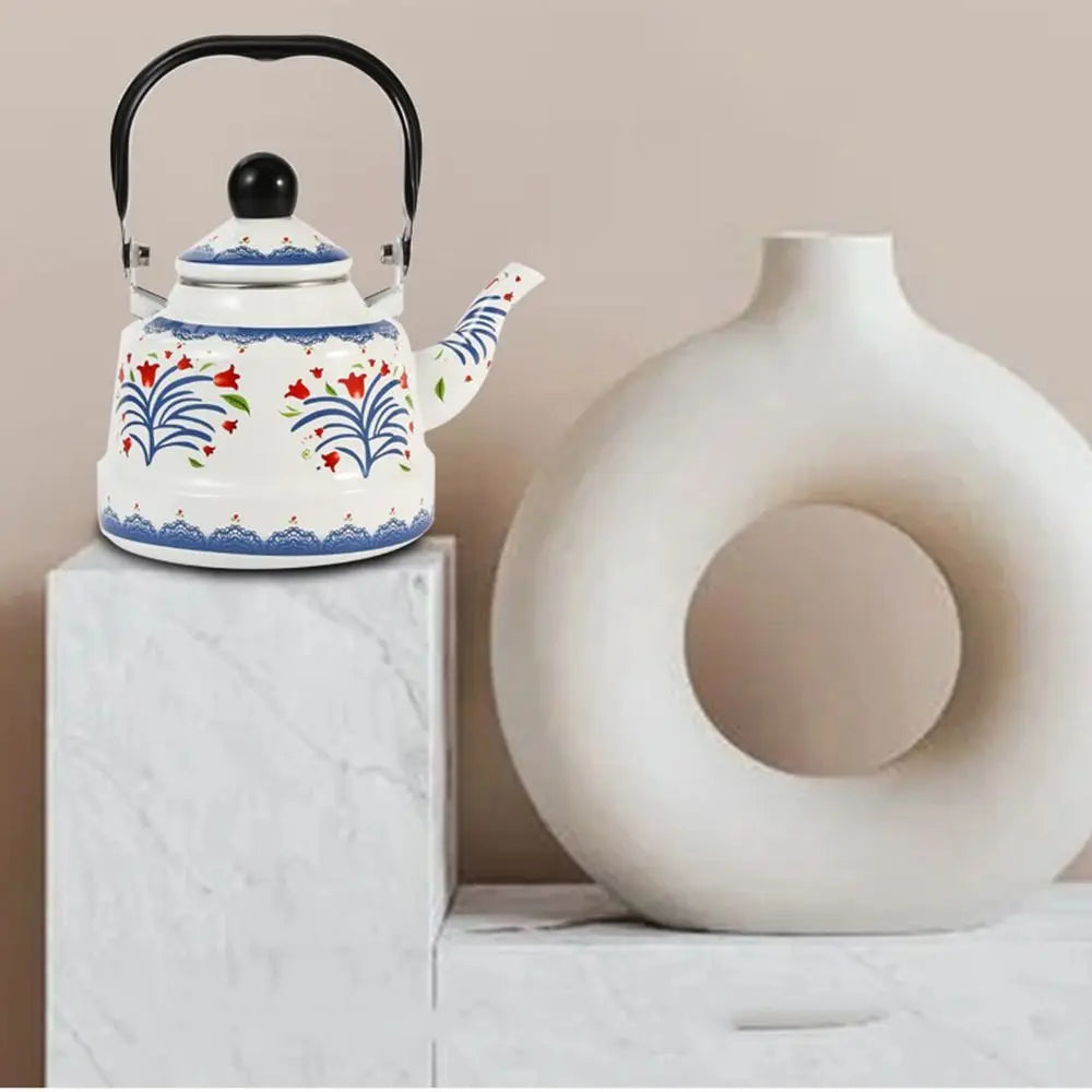 Enamel Tea Kettle European Style 2.5L