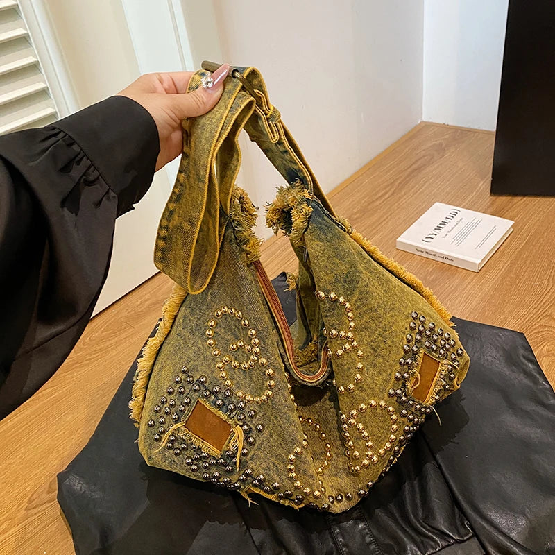 Women Bag Fashion Travel Crossbody Casual Denim Bag