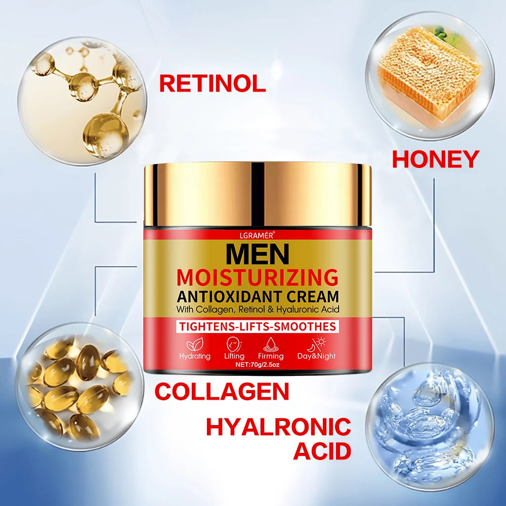 Men's Collagen Moisturizing Cream for Anti-Aging