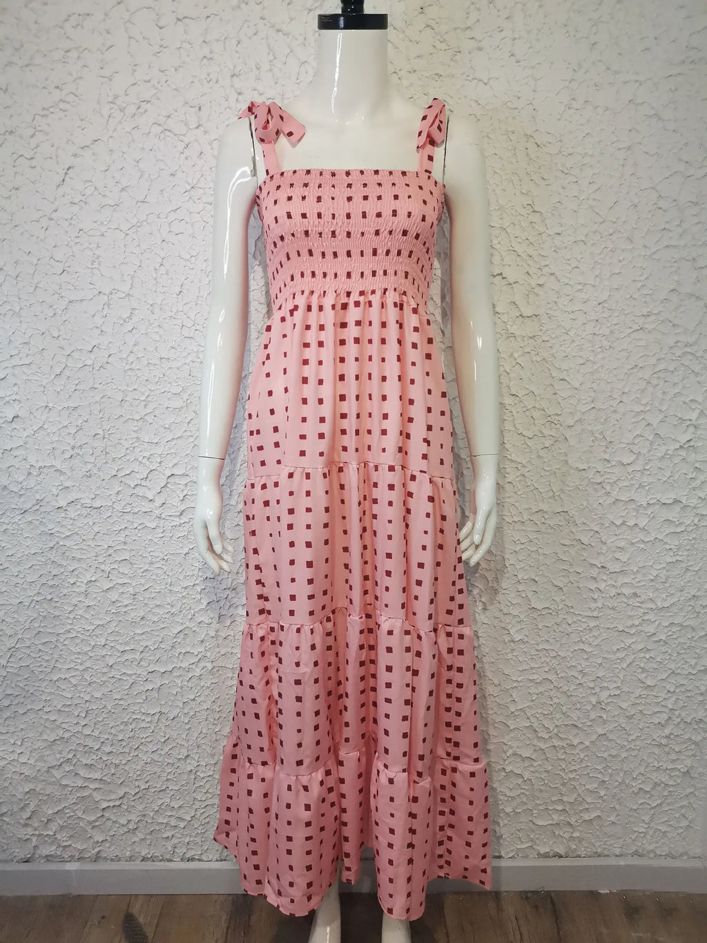 Fashion Bohemian Style Print Beach Dress