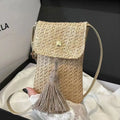 Fashionable Braided Women Straw Beach Bag