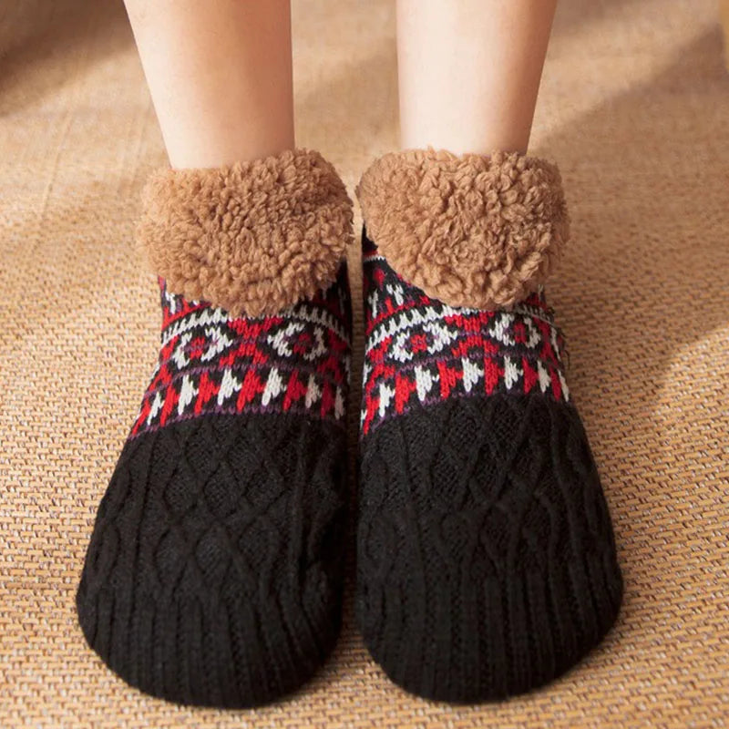 Warm Women Men Floor Socks