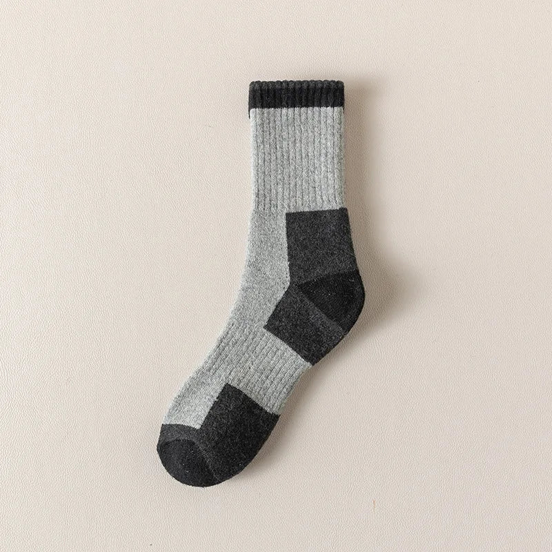 Winter Merino Wool Socks Thickened Mens
